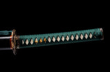 Japanese Samurai Sword High Carbon Steel Clay Tempered Katana SHIJIAN180501