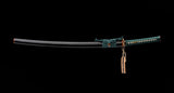 Japanese Samurai Sword High Carbon Steel Clay Tempered Katana SHIJIAN180501
