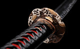 Japanese Samurai Sword High Carbon Steel Clay Tempered Katana SHIJIAN180502