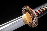 Japanese Samurai Sword High Carbon Steel Clay Tempered Katana SHIJIAN180502