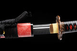 Japanese Samurai Sword High Carbon Steel Clay Tempered Katana SHIJIAN180502