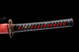 Japanese Samurai Sword High Carbon Steel Clay Tempered Katana SHIJIAN180502