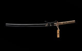 Japanese Samurai Sword High Carbon Steel Clay Tempered Katana SHIJIAN180503