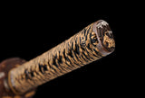 Japanese Samurai Sword High Carbon Steel Clay Tempered Katana SHIJIAN180503