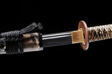 Japanese Samurai Sword High Carbon Steel Clay Tempered Katana SHIJIAN180503