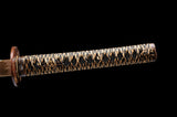 Japanese Samurai Sword High Carbon Steel Clay Tempered Katana SHIJIAN180503