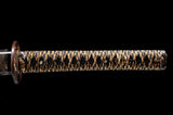 Japanese Samurai Sword High Carbon Steel Clay Tempered Katana SHIJIAN180503