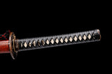 Japanese Samurai Sword High Carbon Steel Clay Tempered Katana SHIJIAN180504