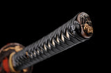 Japanese Samurai Sword High Carbon Steel Clay Tempered Katana SHIJIAN180504