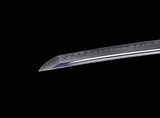 Japanese Samurai Sword High Carbon Steel Clay Tempered Katana SHIJIAN180504