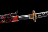 Japanese Samurai Sword High Carbon Steel Clay Tempered Katana SHIJIAN180504