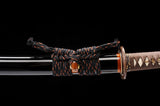 Japanese Samurai Sword High Carbon Steel Clay Tempered Katana SHIJIAN180505