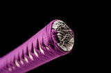 Japanese Samurai Sword Purple blue Blade Katana SHIJIAN180601