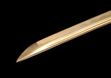 Japanese Samurai Katana Golden Blade Tachi Swords SHIJIAN180610