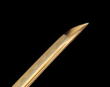 Japanese Samurai Katana Golden Blade Tachi Swords SHIJIAN180610