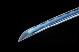 Japanese Samurai Sword Blue Blade Katana SHIJIAN180602