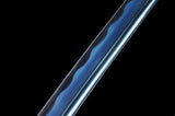 Japanese Samurai Sword Blue Blade Katana SHIJIAN180602