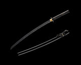 Japanese Samurai Sword Black Blade Katana SHIJIAN180603