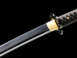 Japanese Samurai Sword Black Blade Katana SHIJIAN180603