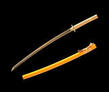 Japanese Samurai Sword Golden Blade Katana SHIJIAN180604