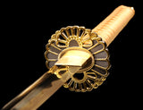 Japanese Samurai Sword Golden Blade Katana SHIJIAN180604