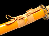Japanese Samurai Sword Golden Blade Katana SHIJIAN180604