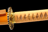 Japanese Samurai Sword Golden Blade Katana SHIJIAN180604