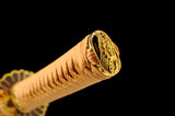 Japanese Samurai Sword Golden Blade Katana SHIJIAN180604