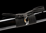 Japanese Samurai Sword Red Blade Folded Steel Katana SHIJIAN180609