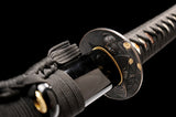 Japanese Samurai Sword Red Blade Folded Steel Katana SHIJIAN180609