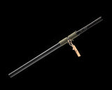 Japanese Samurai Sword High Carbon Steel Clay Tempered Ninja Sword SHIJIAN180611