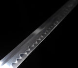 Japanese Samurai Sword High Carbon Steel Clay Tempered Ninja Sword SHIJIAN180611