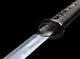 Japanese Samurai Sword High Carbon Steel Clay Tempered Ninja Sword SHIJIAN180611