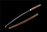 Japanese Samurai Sword Blue Blade Folded Steel Katana SHIJIAN202001