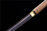 Japanese Samurai Sword Blue Blade Folded Steel Katana SHIJIAN202001