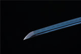 Japanese Samurai Sword Blue Blade Katana SHIJIAN202003
