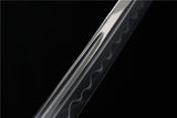 Japanese Samurai Sword High Carbon Steel Clay Tempered Katana Unokubitsukuri Blade SHIJIAN202004