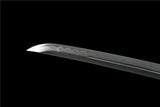 Japanese Samurai Sword Folded Steel Clay Tempered Katana Unokubitsukuri Blade SHIJIAN202006