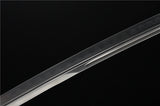 Japanese Samurai Sword Folded Steel Clay Tempered Katana Unokubitsukuri Blade SHIJIAN202006