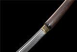 Japanese Samurai Sword Folded Steel Clay Tempered Katana Unokubitsukuri Blade SHIJIAN202006