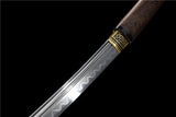 Japanese Samurai Sword Folded Steel Clay Tempered Katana Unokubitsukuri Blade SHIJIAN202006