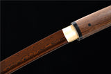 Japanese Samurai Sword Red Blade Folded Steel Katana SHIJIAN202007