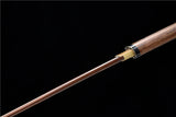 Japanese Samurai Sword Red Blade Folded Steel Katana SHIJIAN202007