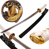 Japanese Samurai Sword High Carbon Steel Clay Tempered Katana ESC103
