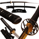 Japanese Samurai Sword High Carbon Steel Clay Tempered Katana ESC104