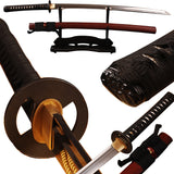 Japanese Samurai Sword High Carbon Steel Clay Tempered Katana ESC106