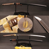 Japanese Samurai Sword Folded Steel Katana ESB03