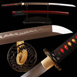 Japanese Samurai Sword High Carbon Steel Clay Tempered Katana ESC06