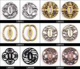 Delicate Alloy Tsuba Hand Guard For Japanese Samurai Swords