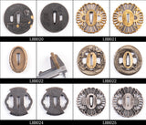 Delicate Alloy Tsuba Hand Guard For Japanese Samurai Swords